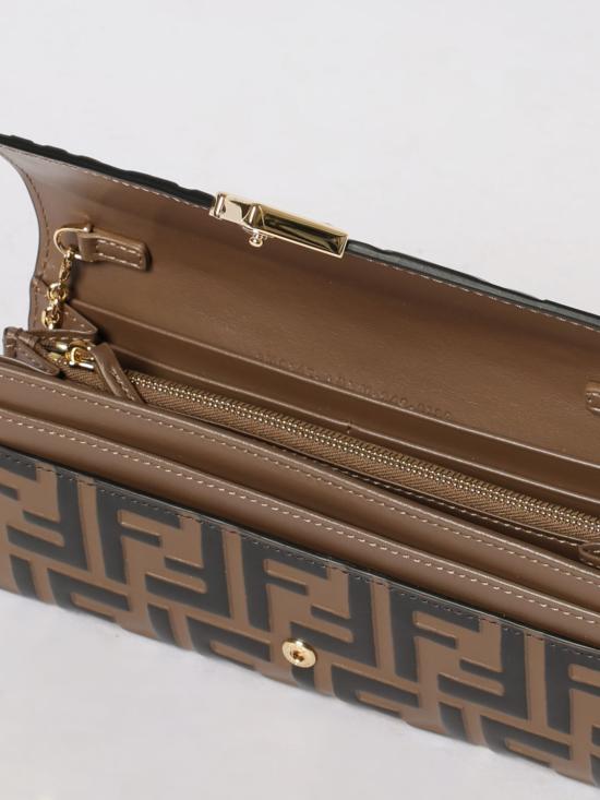 26SS 펜디 지갑 8M0365ADYM F13VK Tobacco - FENDI