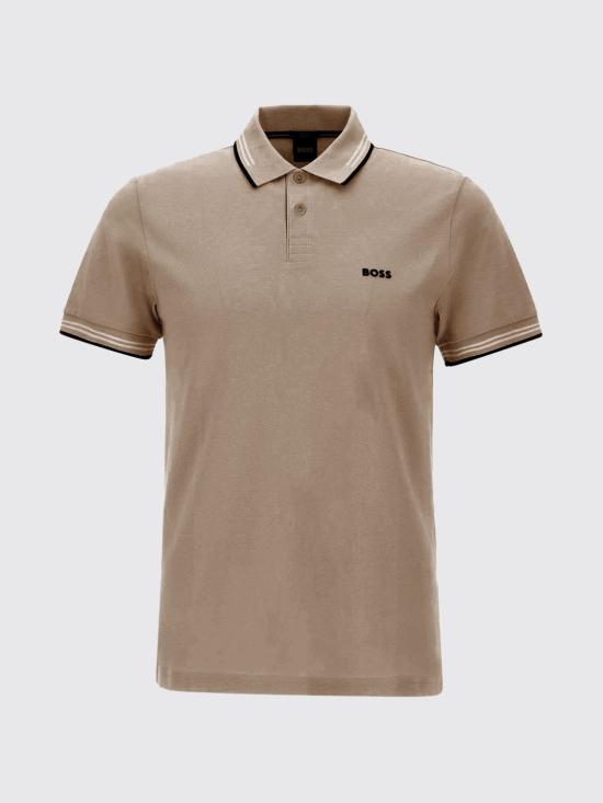 26SS 보스 폴로 티셔츠 50506193 336 Sand - BOSS