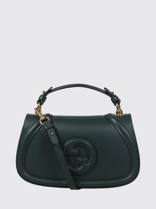 26SS 구찌 블론디 탑 핸들 백 815714AAEC2 3020 Bottle Green