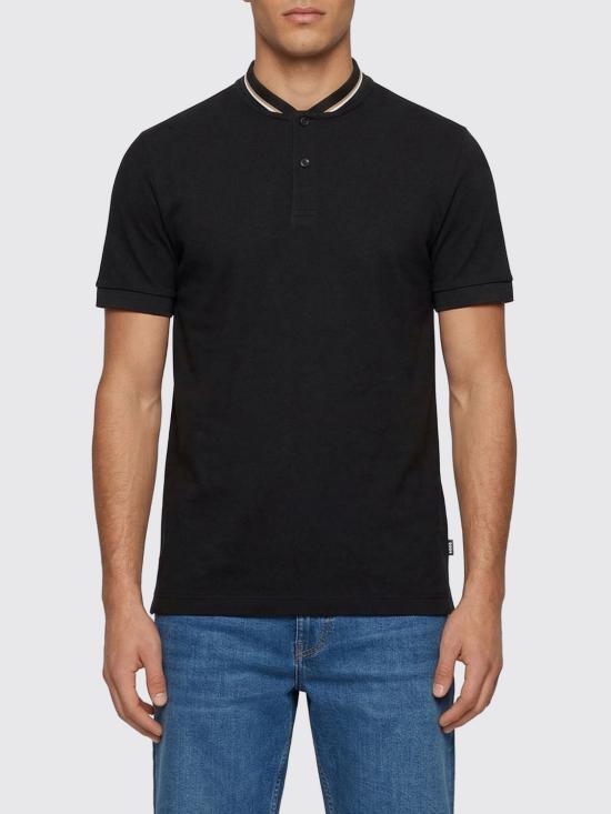 26SS 보스 폴로 티셔츠 50559855 001 Black