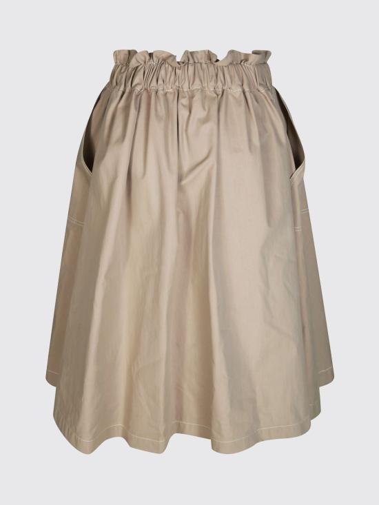 26SS 마르니 미디 스커트 GOMA0812A1UTC571 00W25 Beige - MARNI