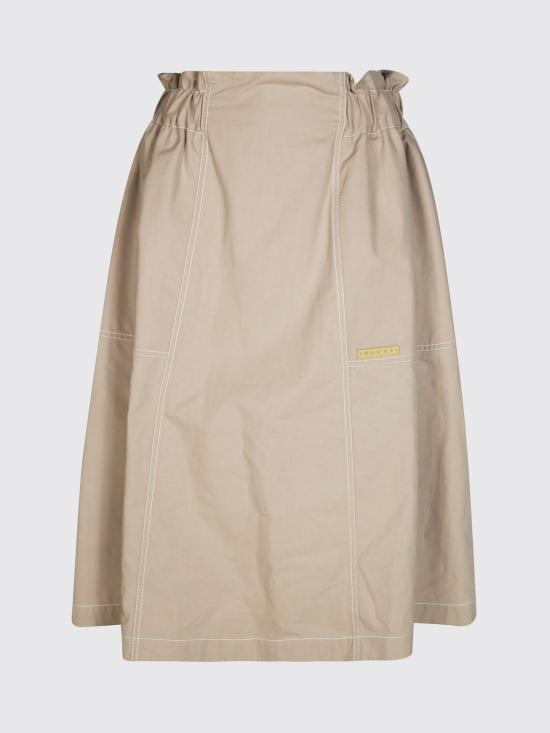 26SS 마르니 미디 스커트 GOMA0812A1UTC571 00W25 Beige - MARNI