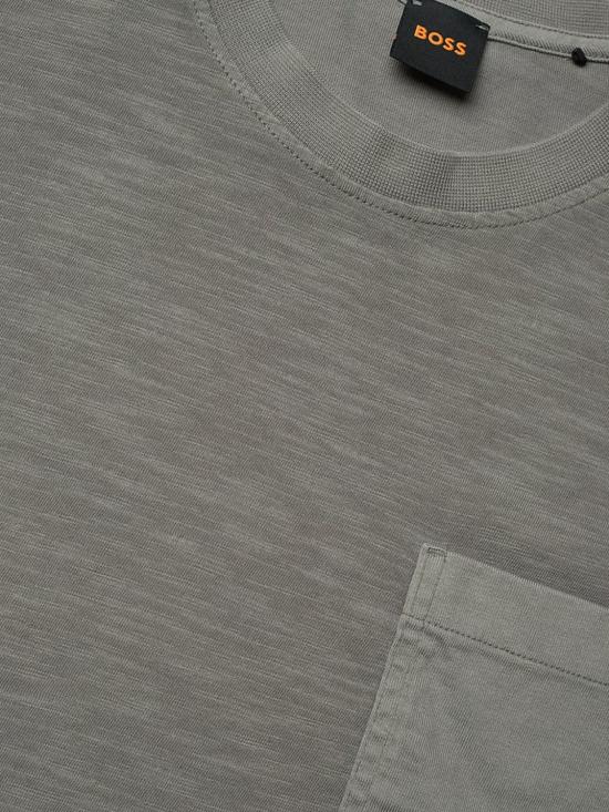 26SS 보스 반팔 티셔츠 50562074 076 Grey - BOSS