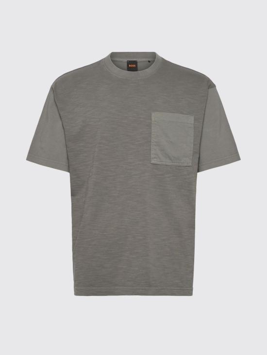 26SS 보스 반팔 티셔츠 50562074 076 Grey - BOSS