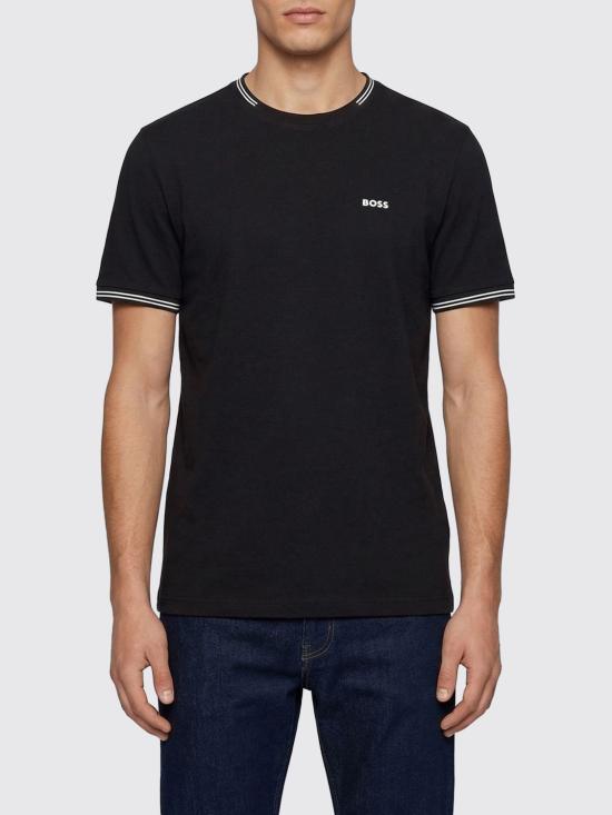 26SS 보스 반팔 티셔츠 50521245 001 Black