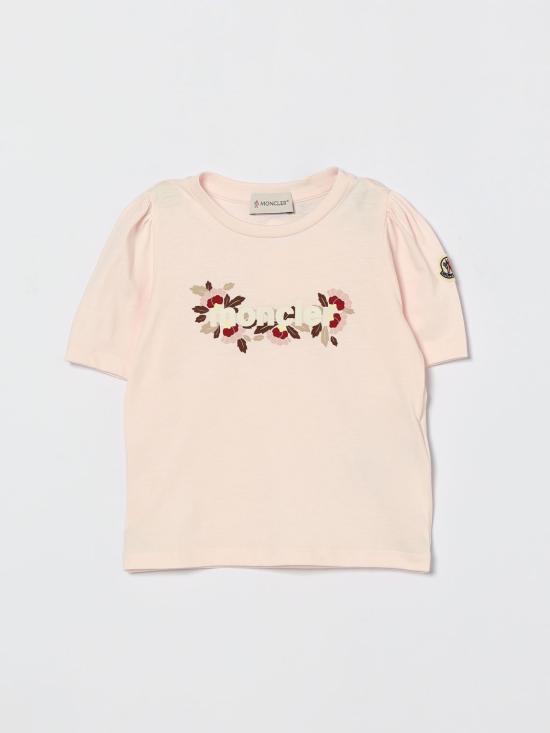 26SS [키즈] 몽클레어 티셔츠 8C0001183907 503 Pink