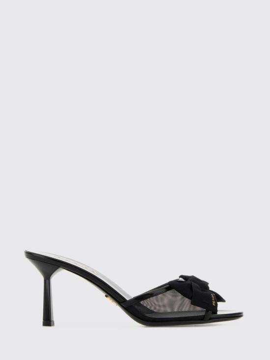 26SS 프라다 뮬/슬리퍼 1XX789F07577T F0002 Black