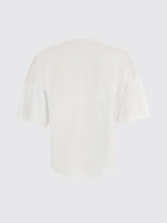 26SS 자크뮈스 반팔 티셔츠 TSM00610AJ00029 1NV White - JACQUEMUS