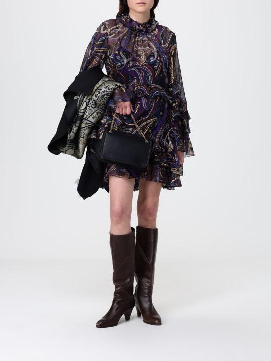 26SS 에트로 숄더백 WP1C0026AP472 N0000 Black - ETRO