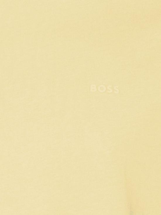 26SS 보스 반팔 티셔츠 50468347 749 Ocher - BOSS