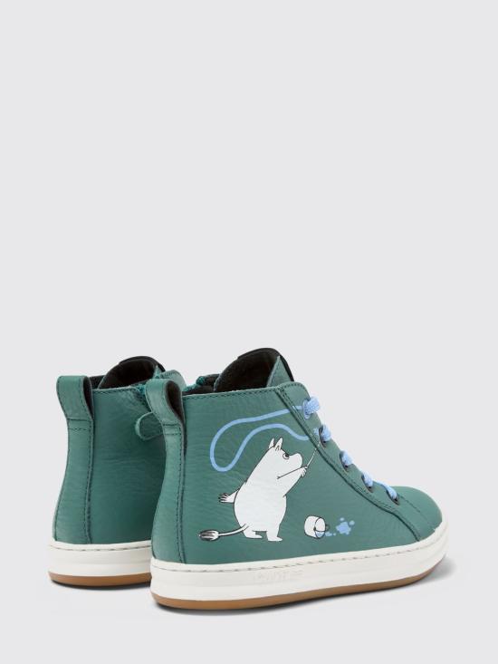 26SS [키즈] 캠퍼 스니커즈 K900261 013 TWINS 0 Green - CAMPER