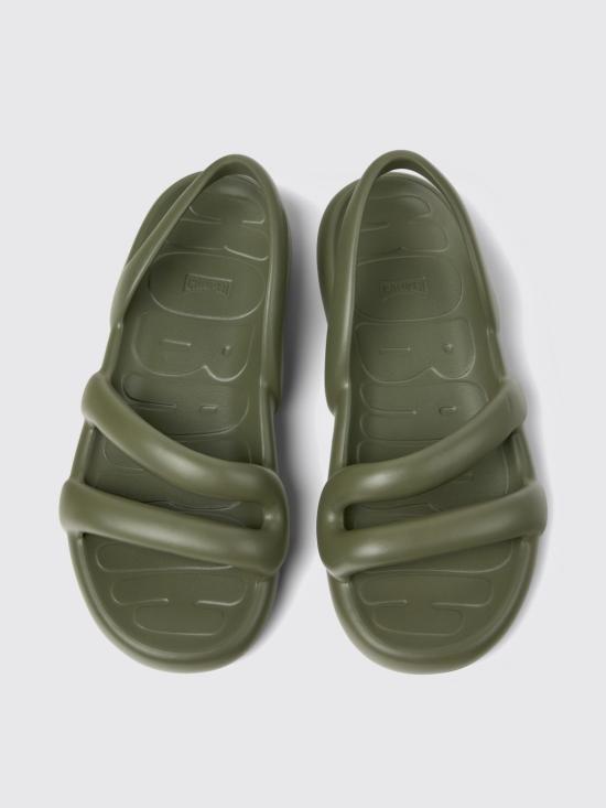 26SS 캠퍼 샌들 K100957 018 KOBARAH FLAT 0 Green - CAMPER