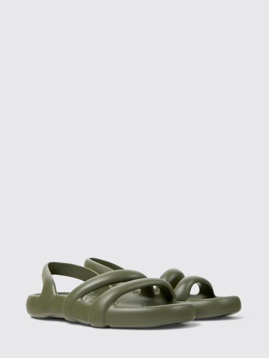 26SS 캠퍼 샌들 K100957 018 KOBARAH FLAT 0 Green - CAMPER