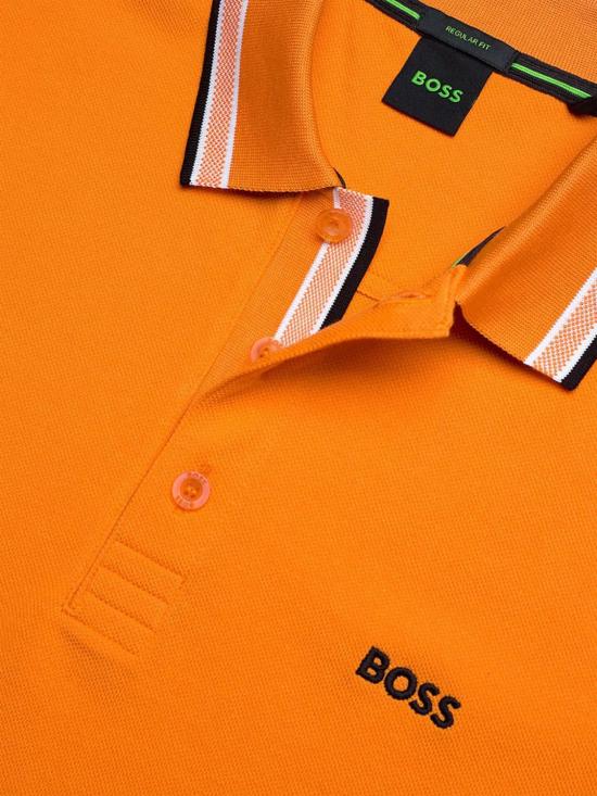 26SS 보스 폴로 티셔츠 50469055 822 Orange - BOSS