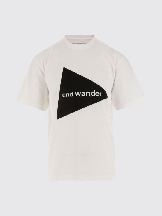 26SS 앤드원더 반팔 티셔츠 5746984076 030 White - AND WANDER