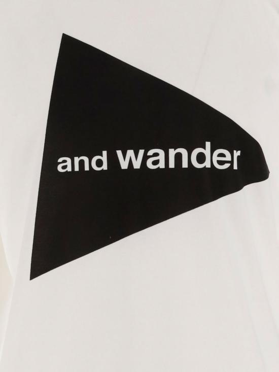 26SS 앤드원더 반팔 티셔츠 5746984076 030 White - AND WANDER