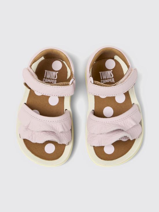 26SS [키즈] 캠퍼 샌들 K800678 002 TWINS 0 Pink - CAMPER