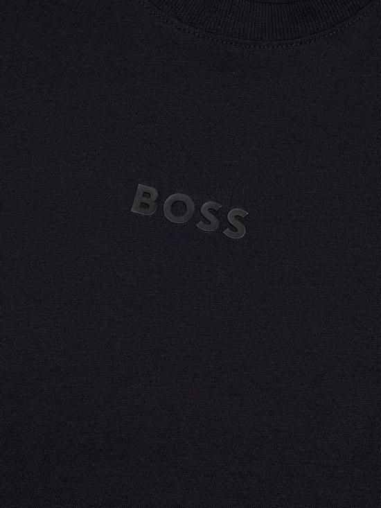 26SS 보스 반팔 티셔츠 50519368 402 Blue - BOSS