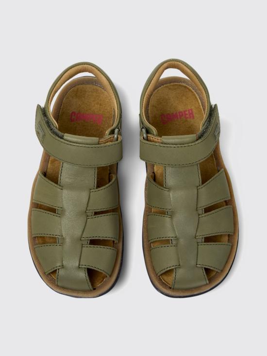 26SS [키즈] 캠퍼 샌들 80177 088 BICHO 0 Green - CAMPER