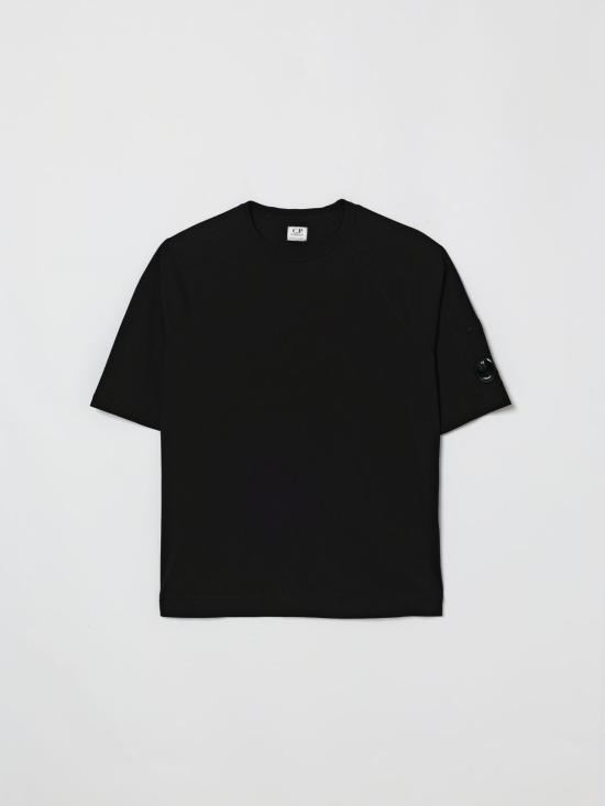 26SS [키즈] 씨피 컴퍼니 티셔츠 CMM00RLAA17 60100 Black