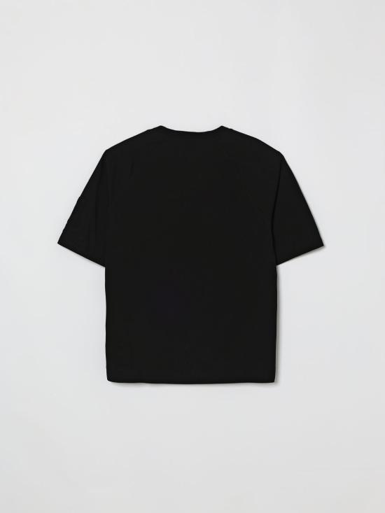 26SS [키즈] 씨피 컴퍼니 티셔츠 CMM00RLAA17 60100 Black - C.P. COMPANY
