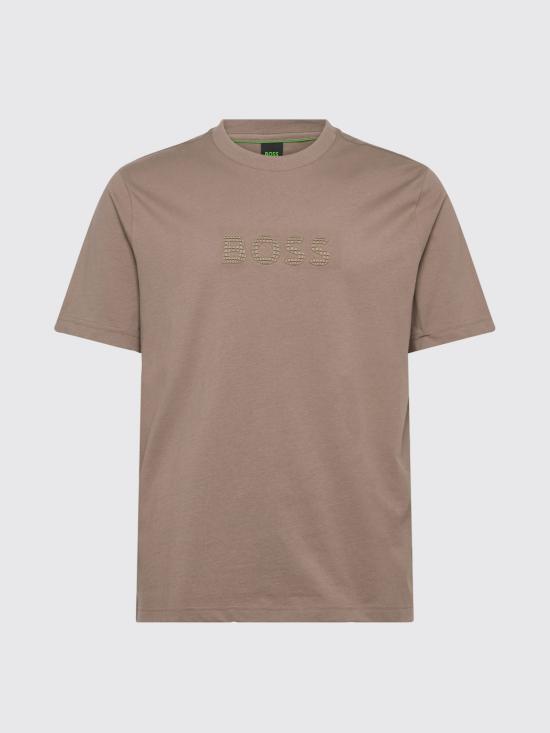 26SS 보스 반팔 티셔츠 50559361 334 Sand - BOSS