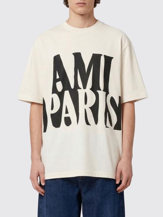 26SS 아미 반팔 티셔츠 UTS381726 136 White