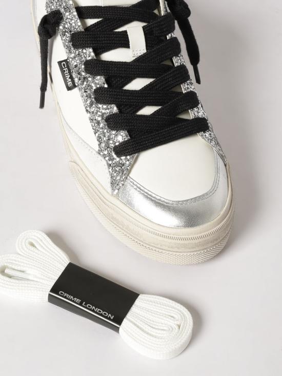 26SS 크라임런던 스니커즈 29504PP8 25 Silver - CRIME LONDON