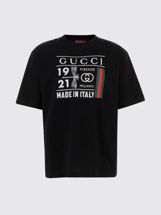 26SS 구찌 반팔 티셔츠 798115XJHSF 1043 Black - GUCCI