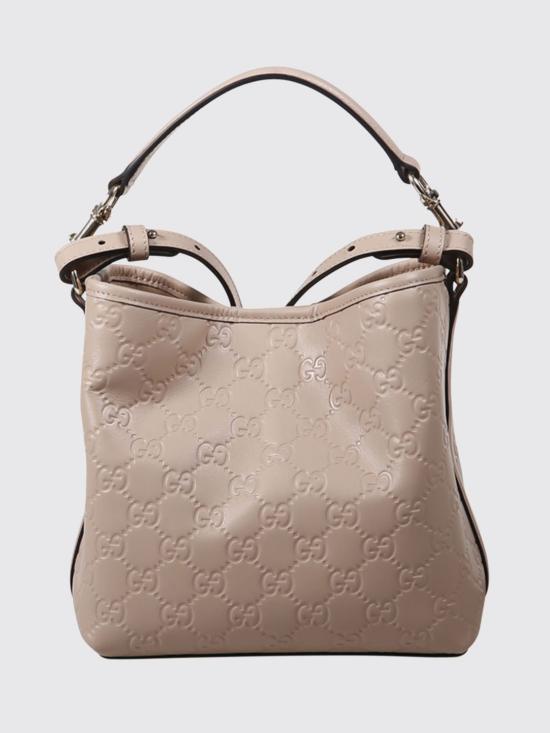 26SS 구찌 GG 엠블럼 스몰 버킷백 815118AAFDV 5753 Pink - GUCCI