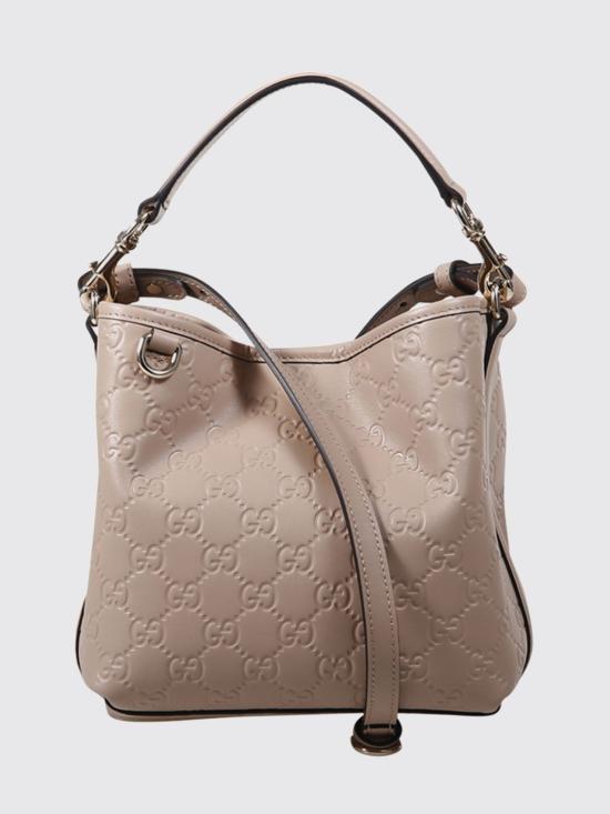 26SS 구찌 GG 엠블럼 스몰 버킷백 815118AAFDV 5753 Pink