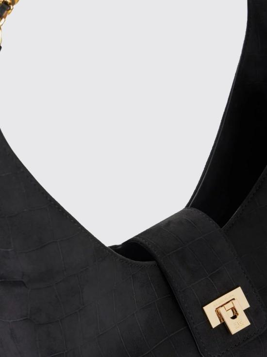 26SS 엘리자베타프랜치 숄더백 BS01A61E2 110 Black - ELISABETTA FRANCHI
