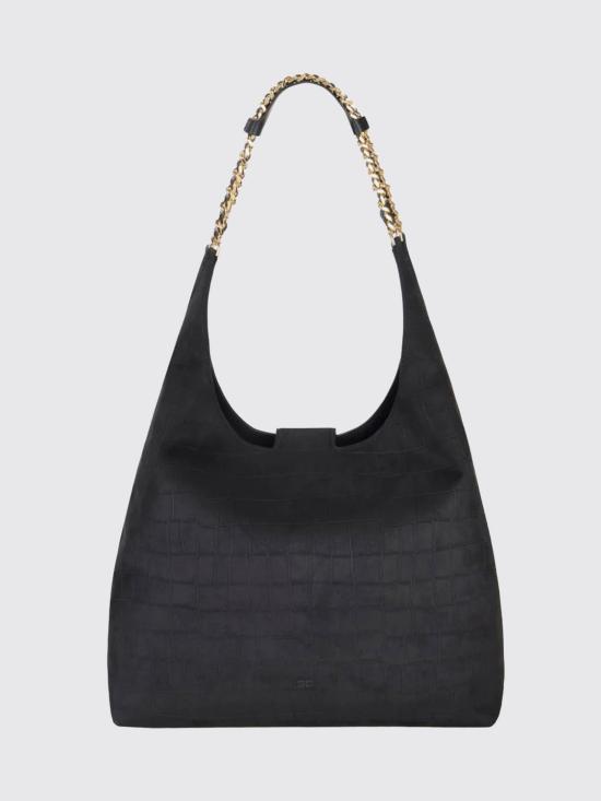 26SS 엘리자베타프랜치 숄더백 BS01A61E2 110 Black - ELISABETTA FRANCHI