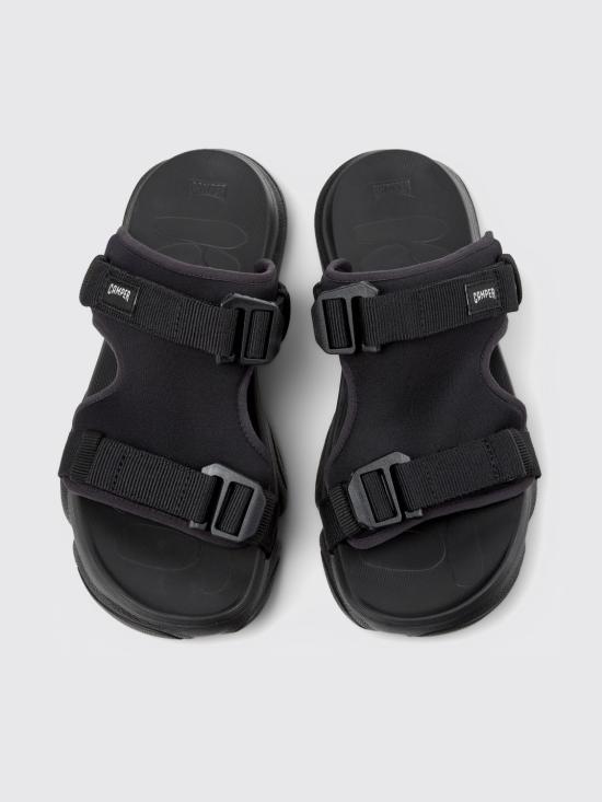26SS 캠퍼 뮬/슬리퍼 K101103 001 KARST SANDAL 0 Black - CAMPER