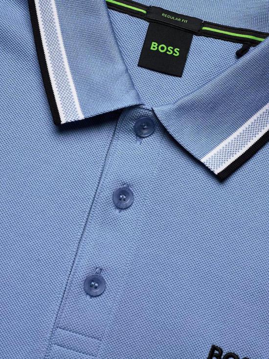 26SS 보스 폴로 티셔츠 50469055 462 Blue 2 - BOSS