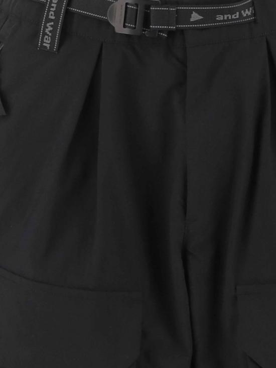 26SS 앤드원더 숏팬츠 5746182046 010 Black - AND WANDER