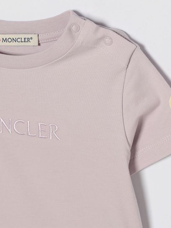 26SS [키즈] 몽클레어 티셔츠 8C0001089AUM 509 Blush Pink - MONCLER