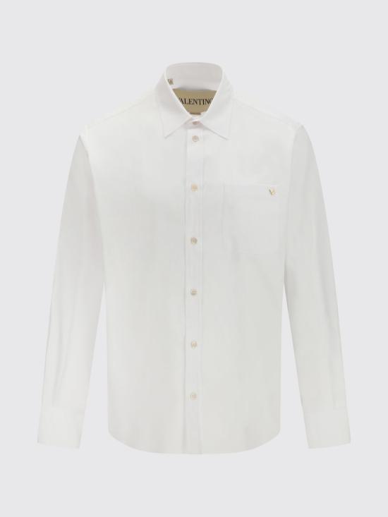 26SS 발렌티노 가라바니 긴팔 셔츠 8V0ABB84BH1 0BO White - VALENTINO GARAVANI