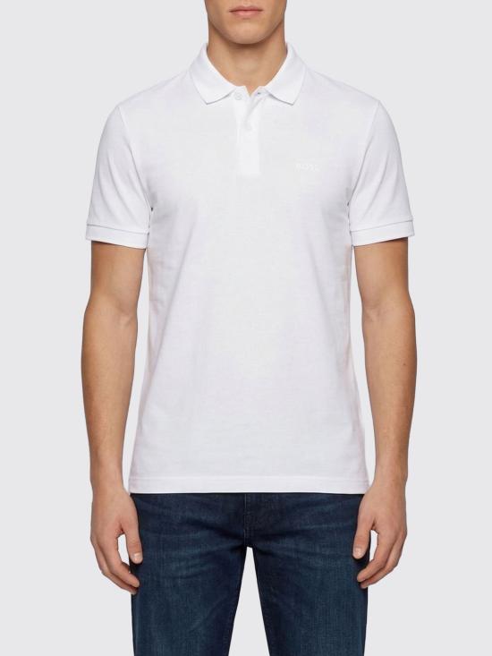 26SS 보스 폴로 티셔츠 50554574 100 White