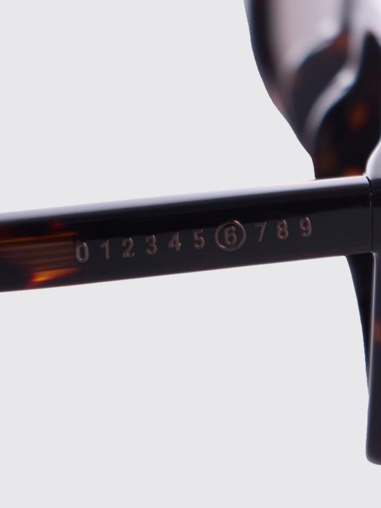 26SS MM6 메종마르지엘라 선글라스 F2Z Havana Brown - MM6 MAISON MARGIELA