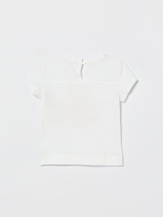 26SS [키즈] 모나리자 티셔츠 39G6117002 0099 White - MONNALISA