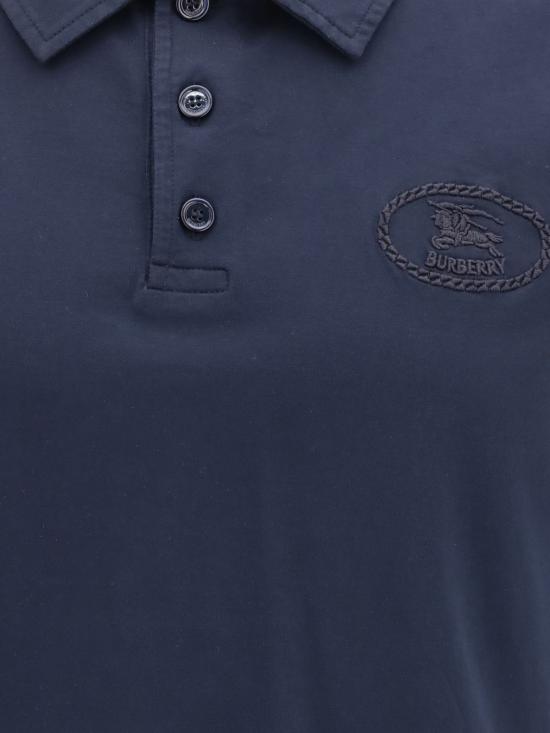 26SS 버버리 코튼 폴로셔츠 8125591 Navy - BURBERRY