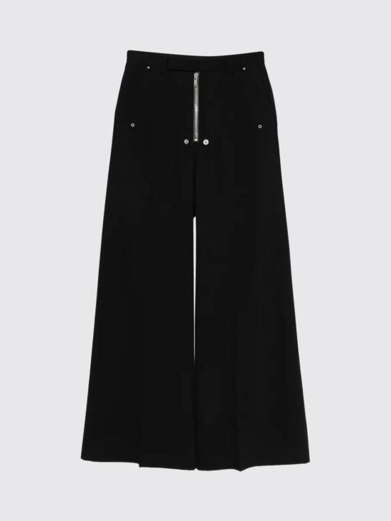 26SS 릭 오웬스 스트레이트 팬츠 RP01F6355WT 09 Black - RICK OWENS