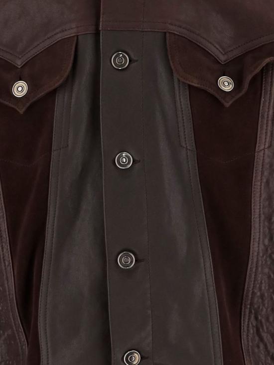 26SS 베르사체 자켓 10242081A17766 1N260 Burnt - VERSACE