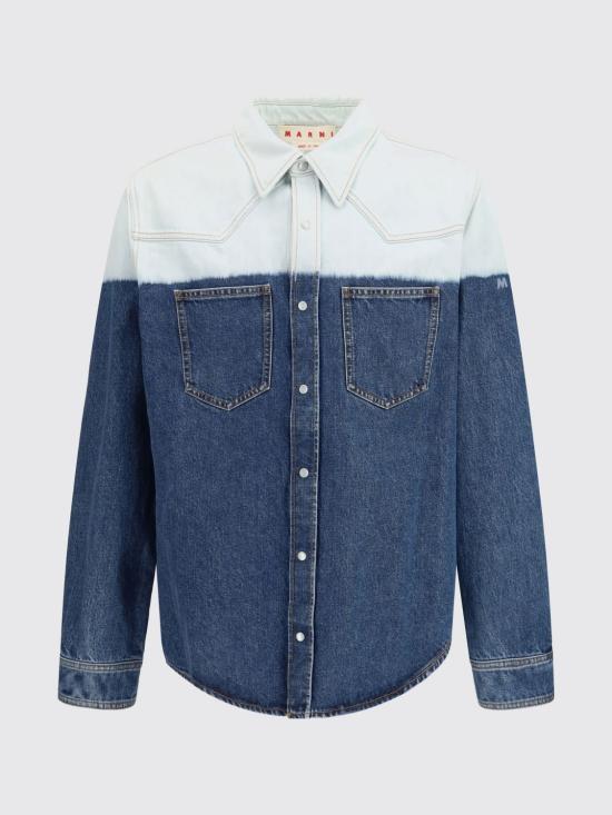 26SS 마르니 셔츠 CUJU0031A1USCY67 GBB90 Marine - MARNI