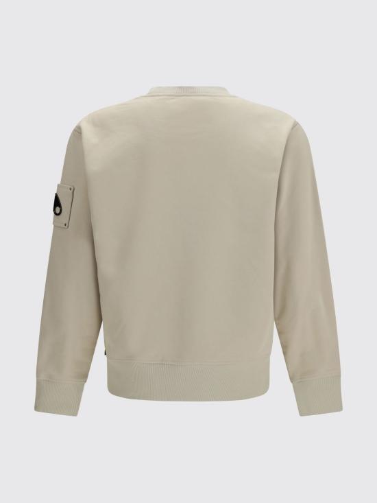 26SS 무스너클 하츠필드 크루넥 스웨트 셔츠 M35MS706 1705 Cream - MOOSE KNUCKLES
