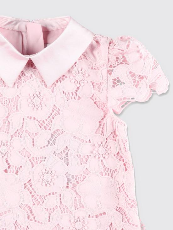 26SS [키즈] 셀프 포트레이트 원피스 RS26700S P Pink - SELF PORTRAIT