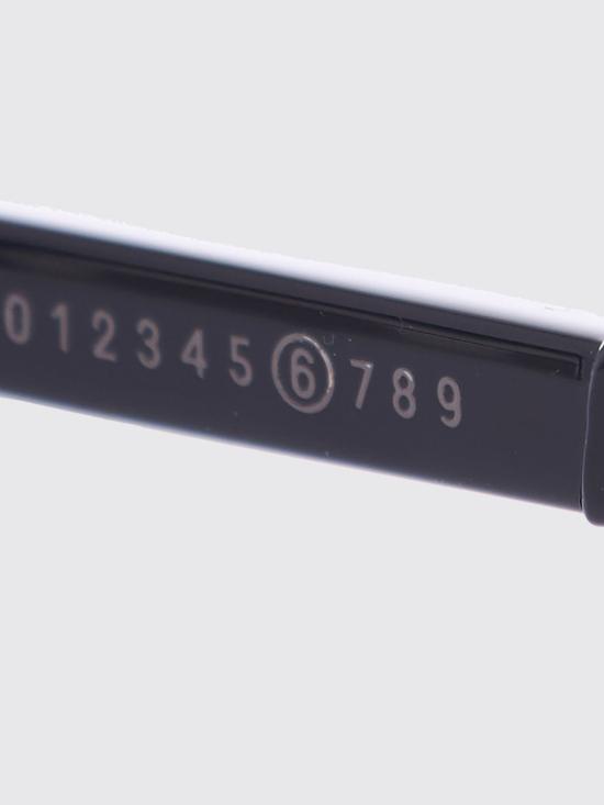 26SS MM6 메종마르지엘라 선글라스 XW0 NOIR Black - MM6 MAISON MARGIELA