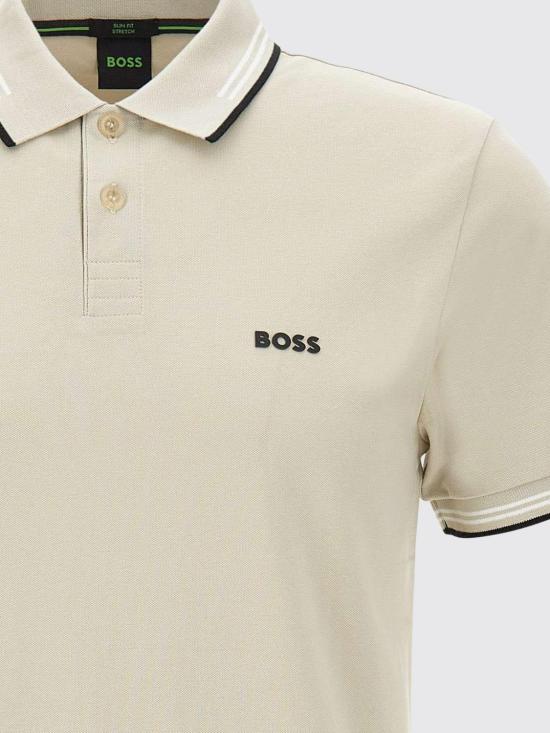 26SS 보스 폴로 티셔츠 50506193 275 Beige - BOSS