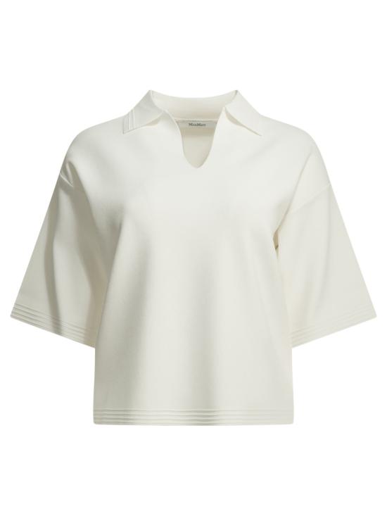 26SS 막스마라 폴로 티셔츠 2611361039600MXPDOLCE001 White